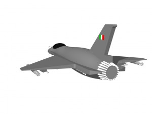 jet f16 3D Model