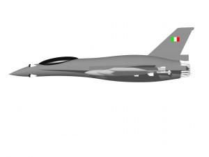 jet f16 3D Model