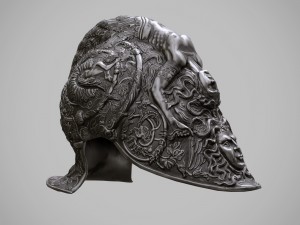 burgonet filippo negroli 3D Model