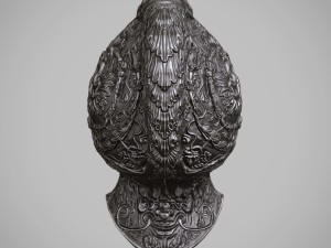 burgonet filippo negroli 3D Модель
