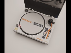 vinyl player roland Model 3D