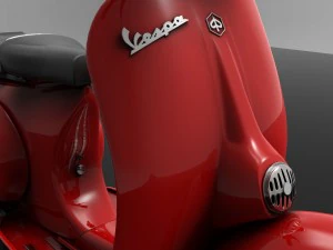 vespa scooter model 3D Model