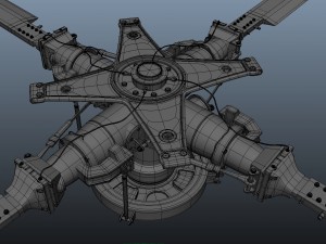 helicopter rotor 3D Model