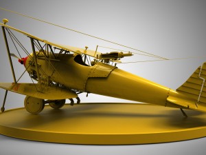 bristol bulldog 3D Model