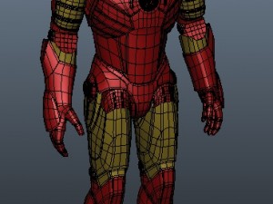 iron man 3D Model