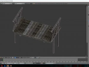 wood bridge 3D Model