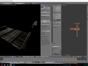 wood bridge 3D Model
