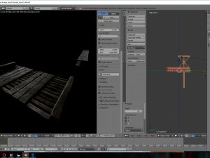wood bridge 3D Model