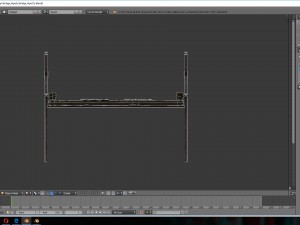 wood bridge 3D Model