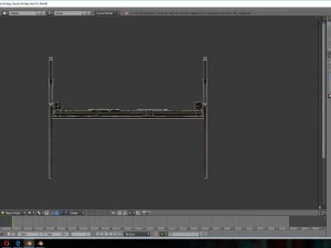 wood bridge 3D Model