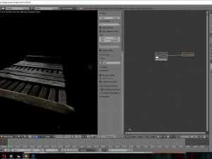 wood bridge 3D Model