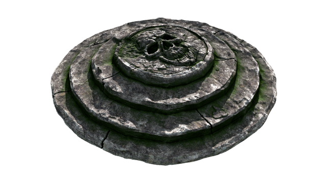 stand stone Modelo 3D .c4d .max .obj .3ds .fbx .stl .blend 