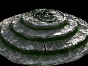 stand stone Modelo 3D
