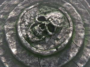 stand stone Modelo 3D