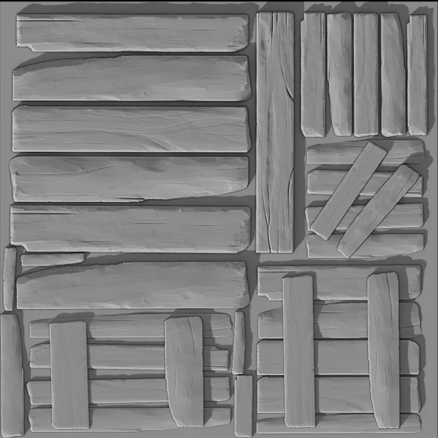 wood brushes CG Textures .c4d .max .obj .3ds .fbx .stl .blend