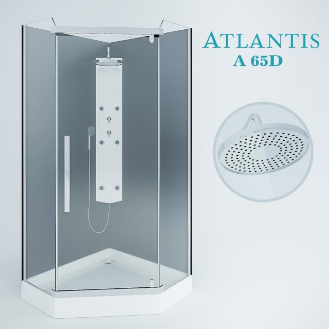 atlantis model - a-65d 3D Model .c4d .max .obj .3ds .fbx .stl .blend 