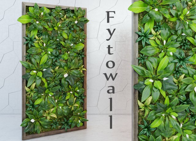 fytowall spatifilum 3D Model .c4d .max .obj .3ds .fbx .stl .blend 