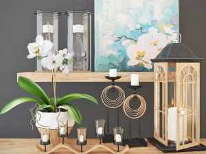 decoratieset 3D Model