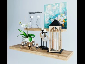 decoration set 3D Model