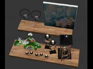 decoration set 3D Model
