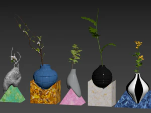 composition set 3D Model