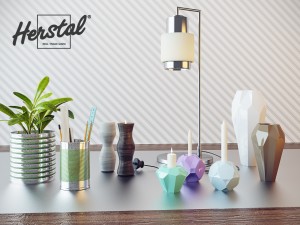 herstal decor set 3D Model