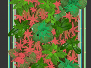 fytowall with slope Modelo 3D