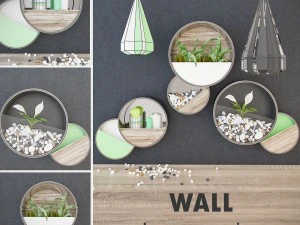 दीवार के सजावट का सामान 3D मॉडल