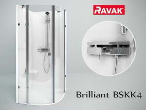 ravak brilliant bskk4 3D Модель
