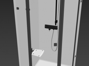ravak brilliant bskk4 Model 3D