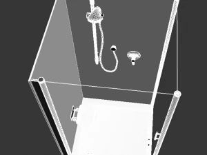 ravak elegance eskr2 3D Model