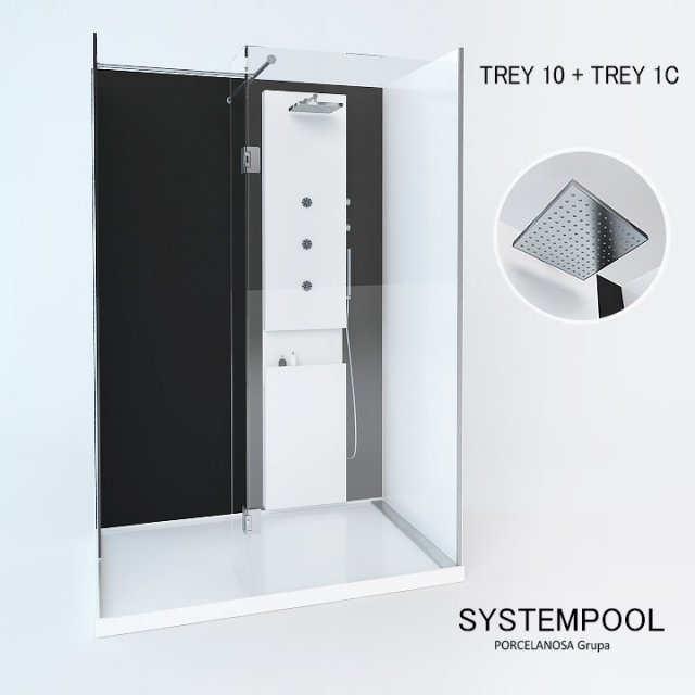 systempool trey 10 trey 1c 3D Model .c4d .max .obj .3ds .fbx .stl .blend 