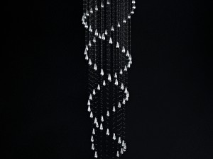best-light kaskad 1x527-12 chrome led 3D Model