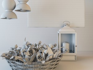 tulip decoration Model 3D