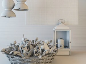 tulip decoration 3D Model