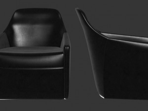 walter knoll foster 520 armchair 3D Model
