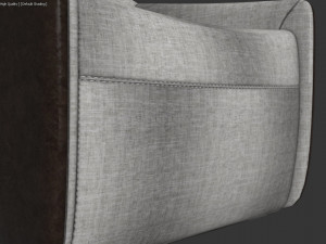 walter knoll foster 520 armchair 3D Model