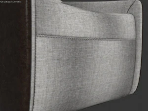 walter knoll foster 520 armchair 3D Model