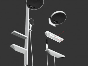 hansgrohe rainfinity 3D-Modell