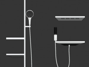 hansgrohe rainfinity 3D-Modell