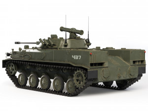 BMD-3 Bakhcha 1990 3D 模型