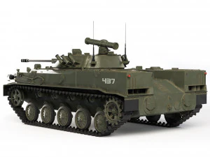 BMD-3 Bakhcha 1990 3D Model