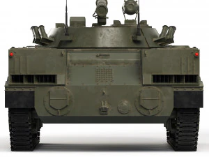 BMD-3 Bakhcha 1990 3D Model