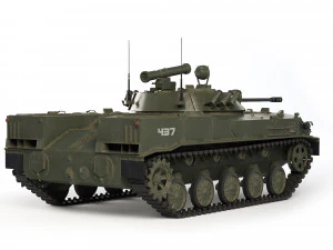 BMD-3 Bakhcha 1990 3D Model