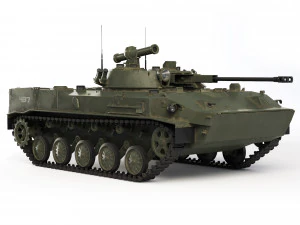 BMD-3 Bakhcha 1990 3D Model