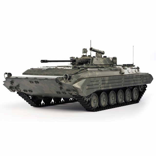 BMP 2 1982 Model 3D .c4d .max .obj .3ds .fbx .stl .blend 