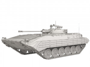 BMP 2 1982 Model 3D