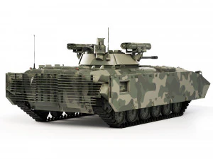 बीएमपी 2एम 2005 3D मॉडल