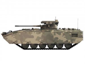 बीएमपी 2एम 2005 3D मॉडल