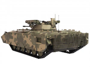 बीएमपी 2एम 2005 3D मॉडल